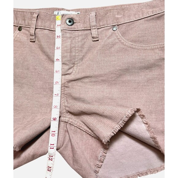 Carve Designs Women's Oahu Corduroy Raw Hem Shorts Pockets Size 8 Mauve'ish Pink - Picture 11 of 13